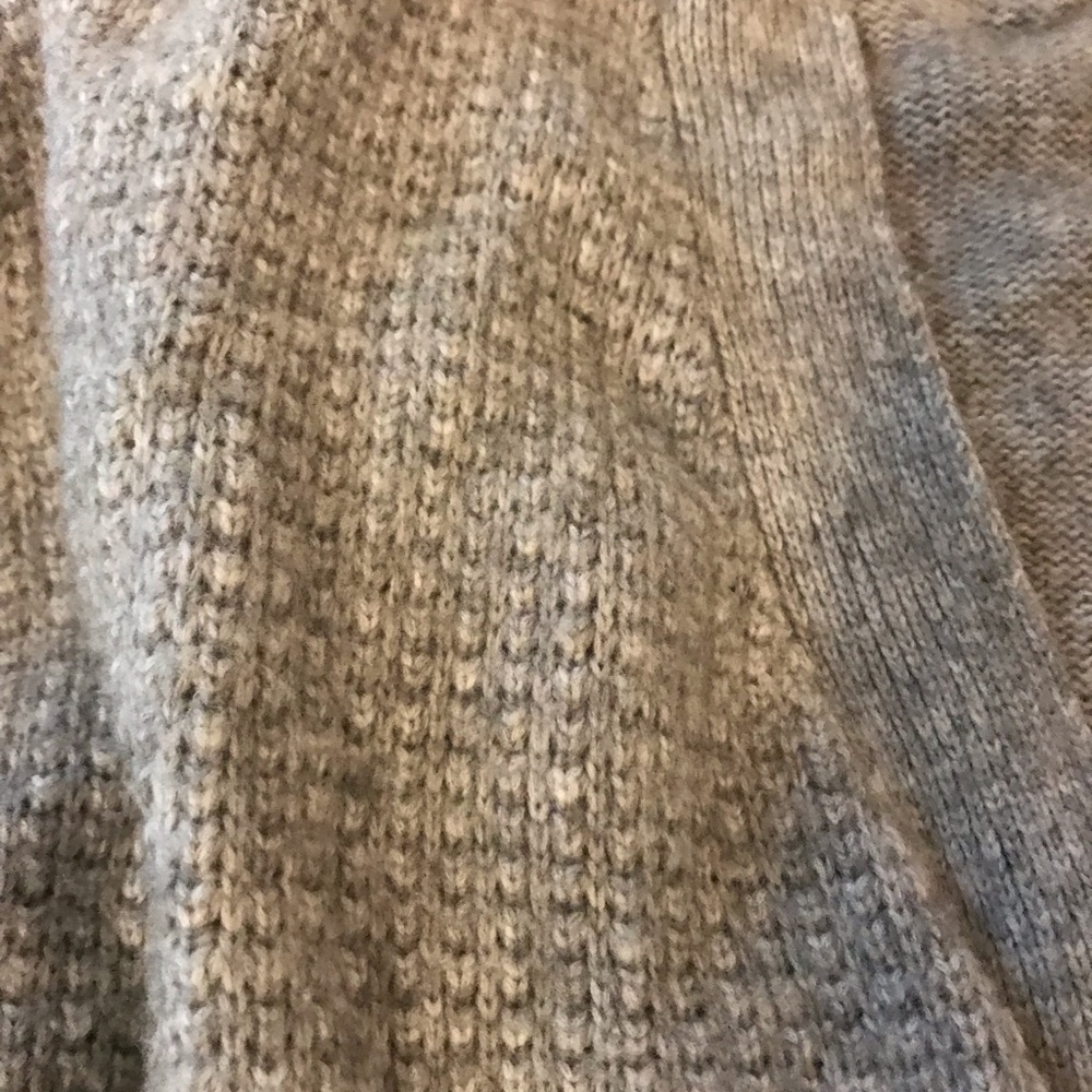 Gray Gap Cardigan